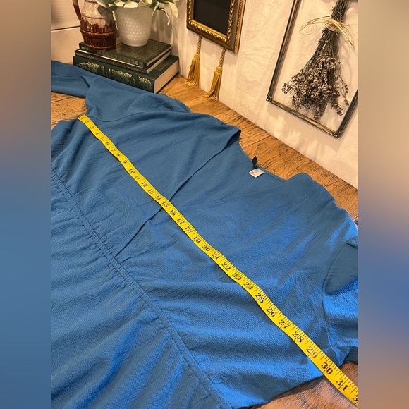 💙 H&M DIVIDED – Blue V-neck Dress – Size 4X - Picture 3 of 7